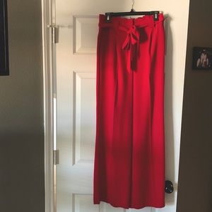 Red Express wide leg pants size S/P
